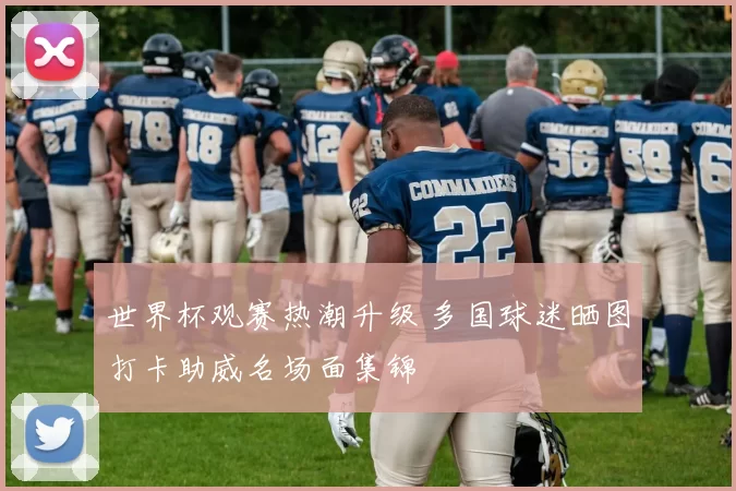 世界杯观赛热潮升级 多国球迷晒图打卡助威名场面集锦